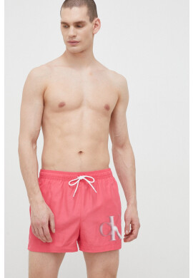 Calvin Klein Плувни шорти в розово - Pepit.bg