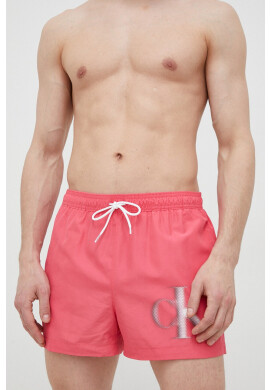Calvin Klein Плувни шорти в розово - Pepit.bg