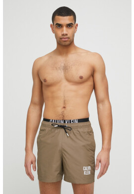 Calvin Klein Плувни шорти в кафяво - Pepit.bg