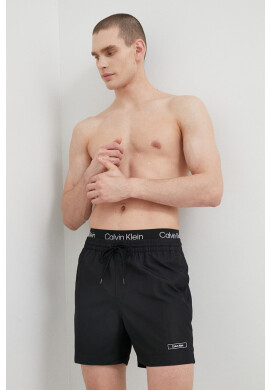 Calvin Klein Плувни шорти в черно - Pepit.bg