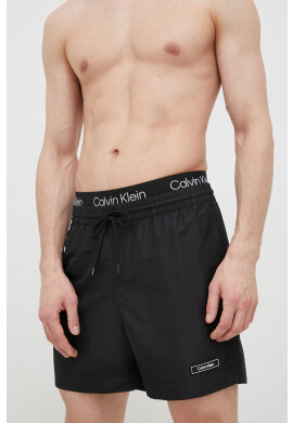 Calvin Klein Плувни шорти в черно - Pepit.bg