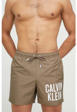 Calvin Klein Плувни шорти в кафяво - Pepit.bg