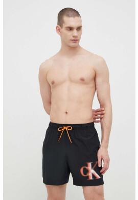 Calvin Klein Плувни шорти в черно - Pepit.bg