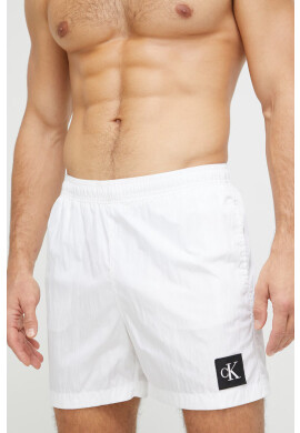 Calvin Klein Плувни шорти в бяло - Pepit.bg