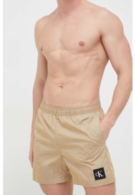 Calvin Klein Плувни шорти в бежово - Pepit.bg