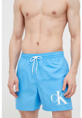 Calvin Klein Плувни шорти в синьо - Pepit.bg