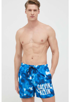 Calvin Klein Плувни шорти в синьо - Pepit.bg