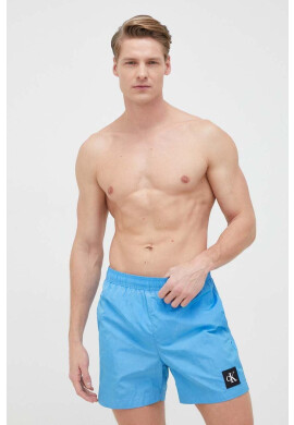 Calvin Klein Плувни шорти в синьо - Pepit.bg