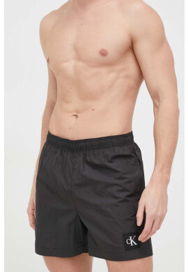 Calvin Klein Плувни шорти в черно - Pepit.bg