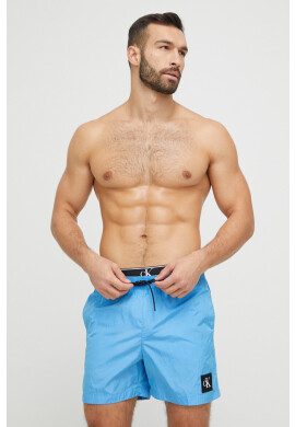 Calvin Klein Плувни шорти в синьо - Pepit.bg
