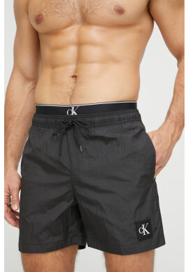 Calvin Klein Плувни шорти в черно - Pepit.bg