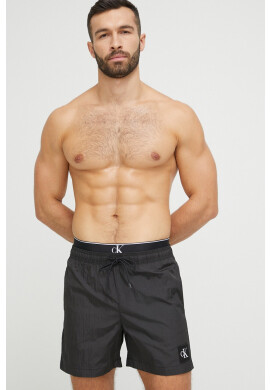 Calvin Klein Плувни шорти в черно - Pepit.bg