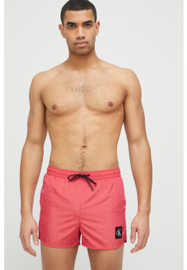 Calvin Klein Плувни шорти в червено - Pepit.bg