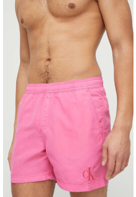 Calvin Klein Плувни шорти в розово - Pepit.bg