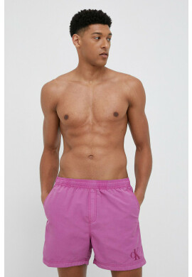 Calvin Klein Плувни шорти в розово - Pepit.bg