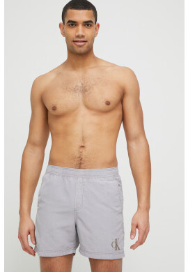 Calvin Klein Плувни шорти в сиво - Pepit.bg