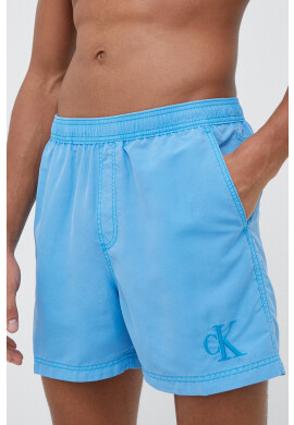 Calvin Klein Плувни шорти в синьо - Pepit.bg