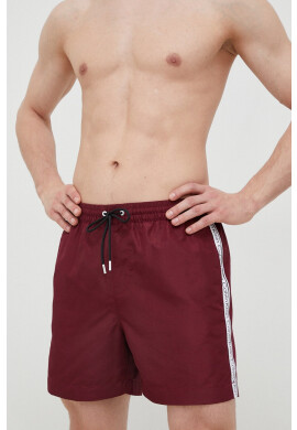 Calvin Klein Плувни шорти в бордо - Pepit.bg