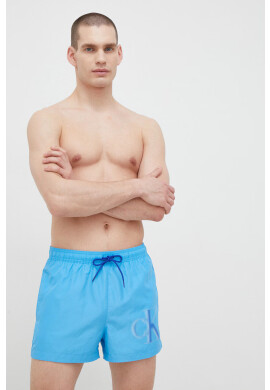 Calvin Klein Плувни шорти в синьо - Pepit.bg
