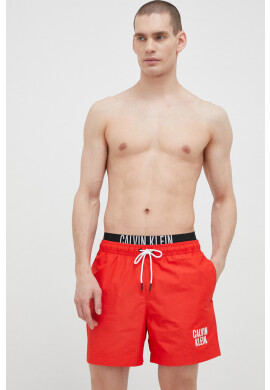 Calvin Klein Плувни шорти в червено - Pepit.bg