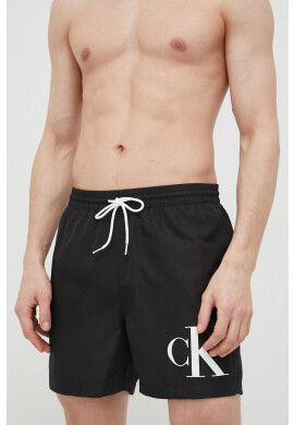 Calvin Klein Плувни шорти в черно - Pepit.bg