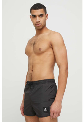 Calvin Klein Плувни шорти в черно - Pepit.bg