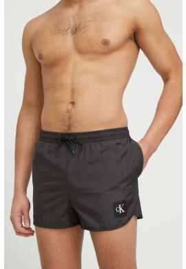 Calvin Klein Плувни шорти в черно - Pepit.bg