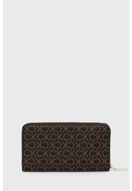 Calvin Klein Портфейл дамски в кафяво - Pepit.bg