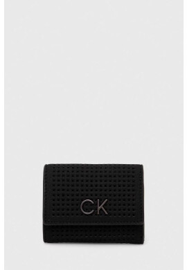 Calvin Klein Портфейл дамски в черно - Pepit.bg