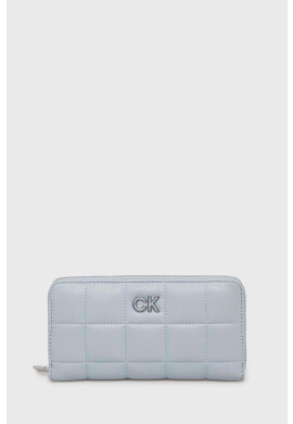 Calvin Klein Портмоне дамски в синьо - Pepit.bg