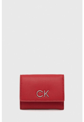 Calvin Klein Портмоне дамски в червено - Pepit.bg