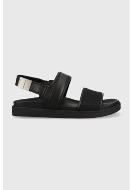Calvin Klein Сандали BACK STRAP SANDAL MONO JQ в черно HM0HM00970 - Pepit.bg