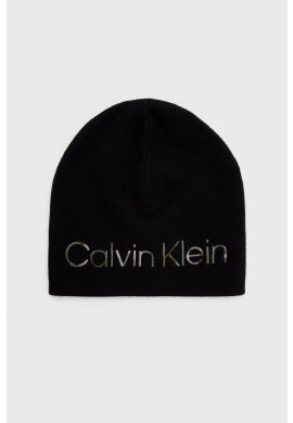 Calvin Klein Шапка в черно с апликация - Pepit.bg