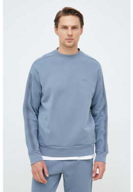 Calvin Klein Суичър в синьо с изчистен дизайн - Pepit.bg