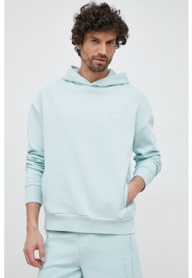 Calvin Klein Суичър в зелено с качулка с апликация - Pepit.bg