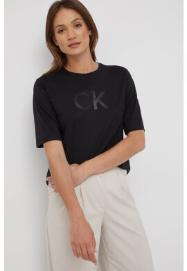 Calvin Klein Тениска с десен - Pepit.bg