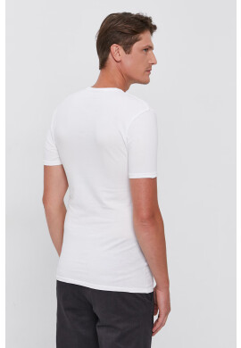 Calvin Klein Тениска мъжка в бяло с изчистен дизайн - Pepit.bg