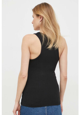Calvin Klein Топ дамски в черно - Pepit.bg