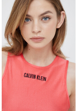 Calvin Klein Топ дамски в оранжево - Pepit.bg