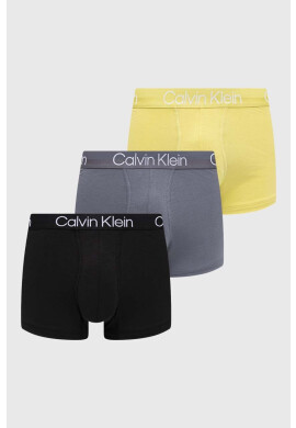 Calvin Klein Underwear Боксерки (3 броя) в жълто - Pepit.bg