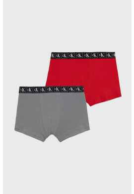 Calvin Klein Underwear Детски боксерки в бордо - Pepit.bg