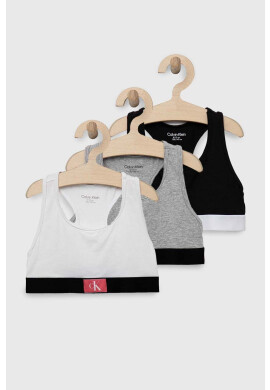 Calvin Klein Underwear Детски сутиен (3 броя) в сиво - Pepit.bg