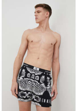 Calvin Klein Underwear Памучни боксерки в черно - Pepit.bg