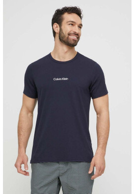Calvin Klein Underwear Пижама мъжка в сиво с принт - Pepit.bg