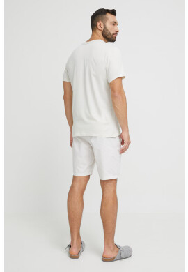 Calvin Klein Underwear Пижама мъжка в бежово с принт - Pepit.bg