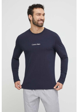 Calvin Klein Underwear Пижама мъжка в черно с десен - Pepit.bg