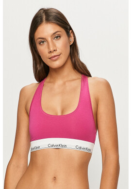 Calvin Klein Underwear Сутиен в розово с изчистен дизайн - Pepit.bg