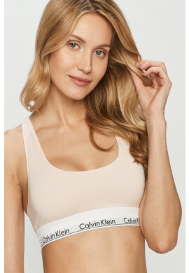 Calvin Klein Underwear Сутиен в розово с изчистен дизайн - Pepit.bg