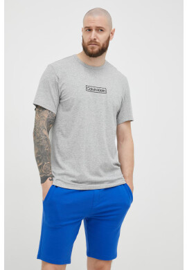 Calvin Klein Underwear Тениска мъжки в сиво с принт - Pepit.bg