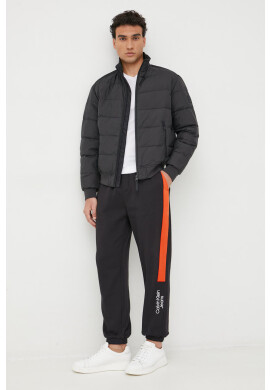 Calvin Klein Яке в черно с преходна изолация - Pepit.bg